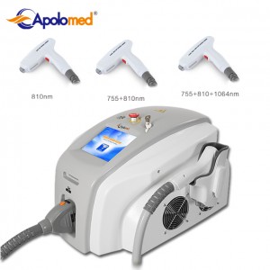 Factory wholesale Home Ipl System - 600W 800W 808nm diode laser hair removal device – Apolo