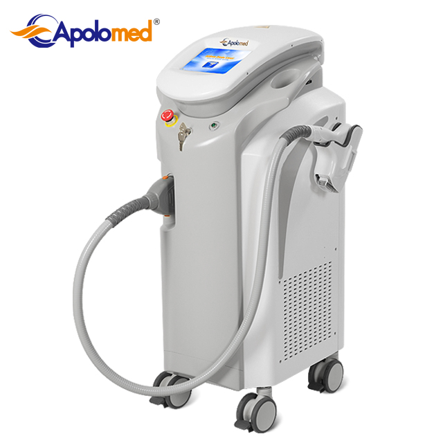 Manufacturer for Microdermabrasion For Skin Rejuvenation - TUV CE medical approved 808 laser hair removal machine diode laser hair removal mahchine – Apolo