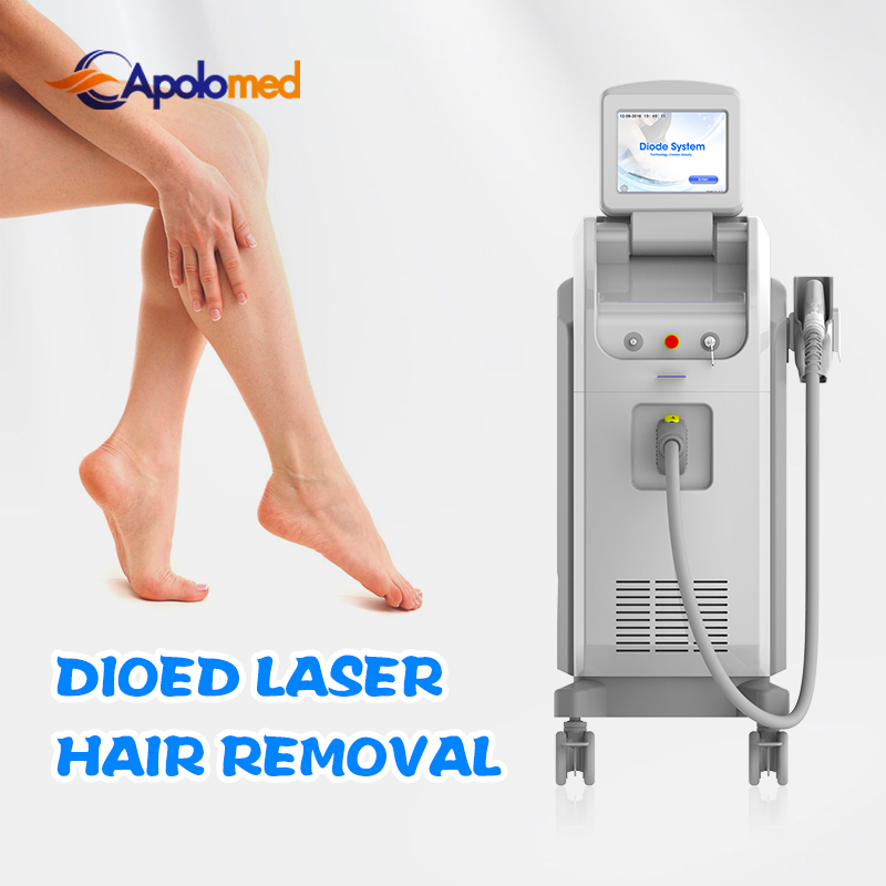 What are the advantages and working principles of diode laser hair removal?