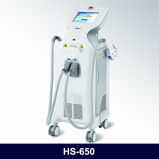 Discountable price Microneedle Rf Wrinkle Removal - IPL Floor Standing IPL with Two Handpiece (HS-650) – Apolo